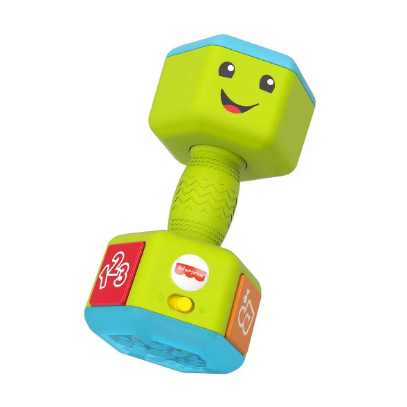 Fisher-Price Laugh & Learn Countin' Reps Dumbbell Toy | Target