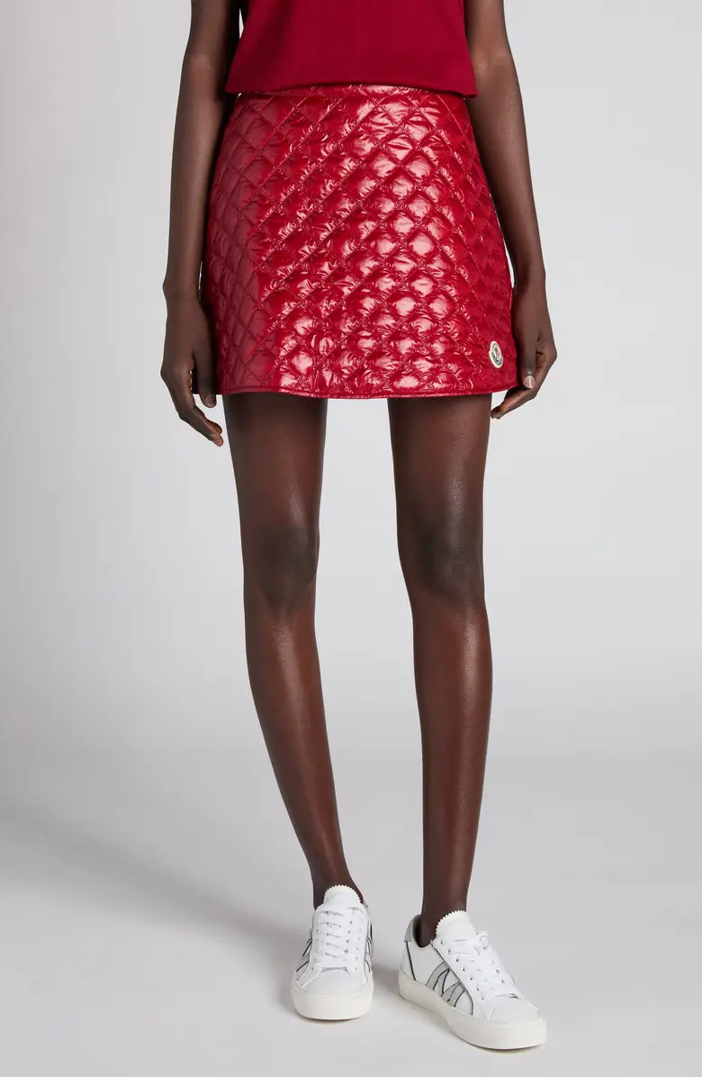 Moncler Quilted Miniskirt | Nordstrom | Nordstrom