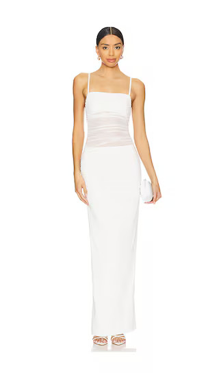 Celeste Maxi Dress in White Maxi Dress White Dress Maxi White Dress Long White Dress Summer Dresses | Revolve Clothing (Global)