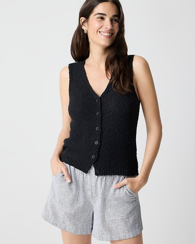 Slub V-neck sweater-vest | J.Crew Factory