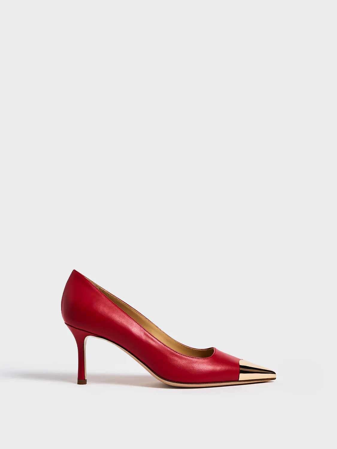 Ava Pump | Lipstick Red Nappa Leather Pump | Marion Parke | Marion Parke