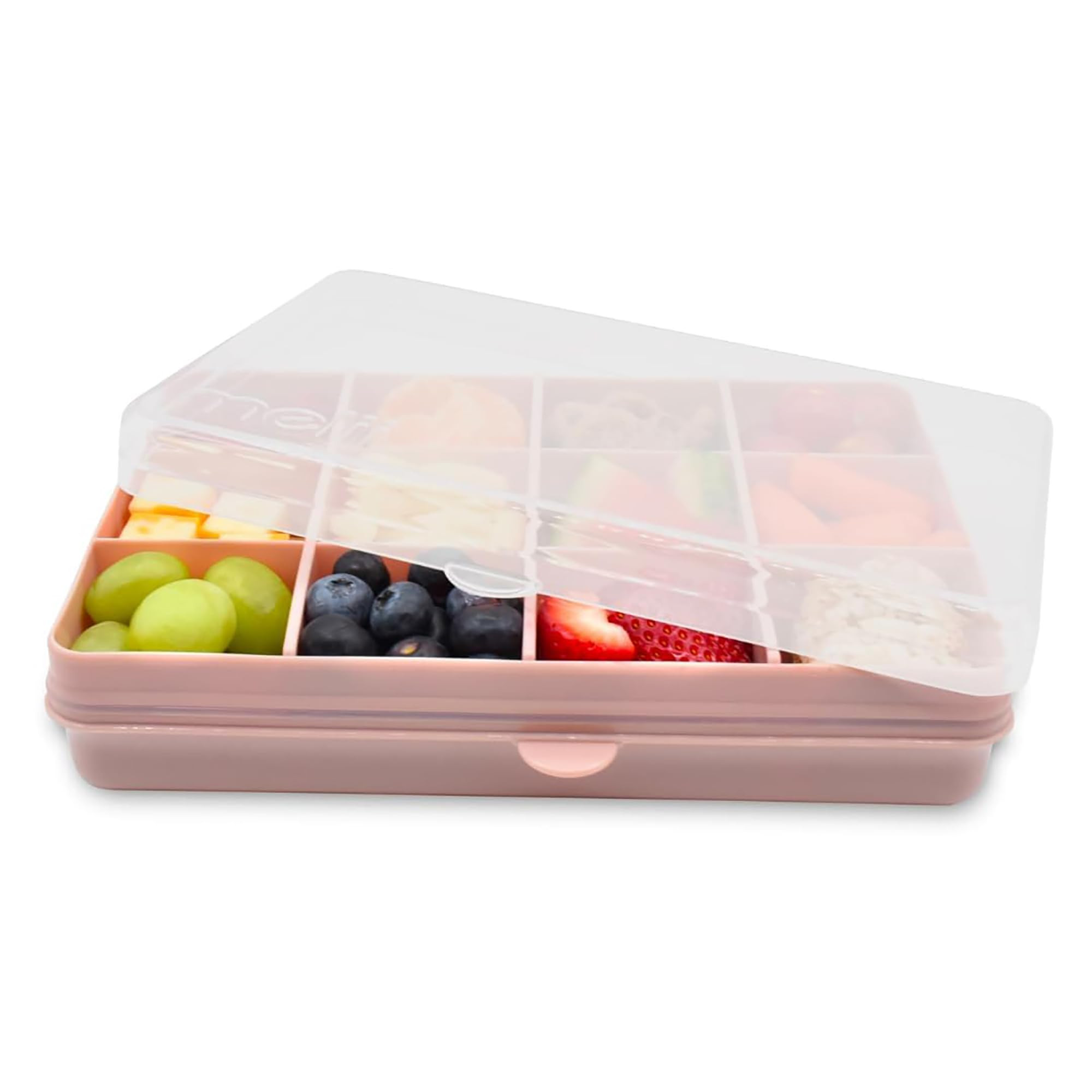 melii Snackle Box – 12-Compartment Divided Snack Container, BPA-Free Food Storage, Removable Di... | Amazon (US)