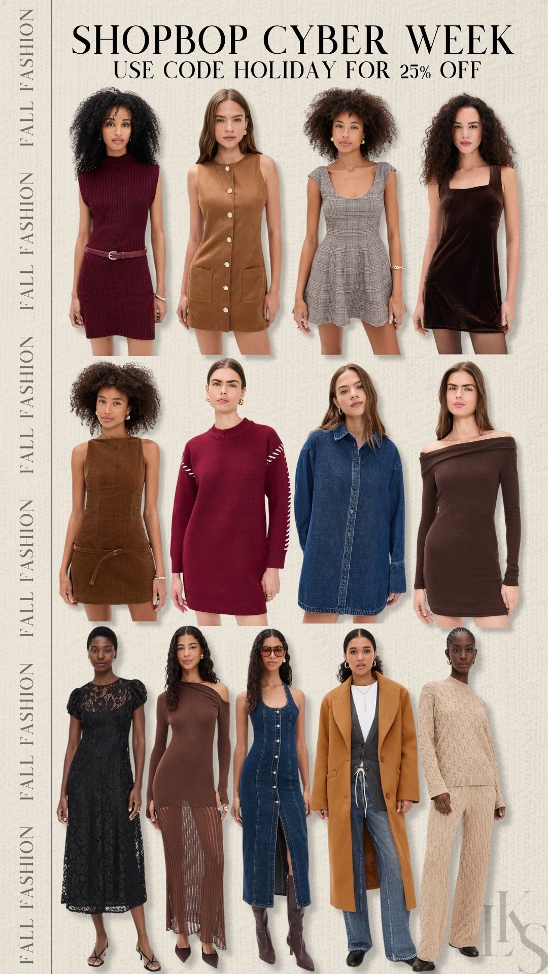 shopbop cyber week 25% off!✨

#LTKCyberWeek #LTKFindsUnder100 #LTKSaleAlert