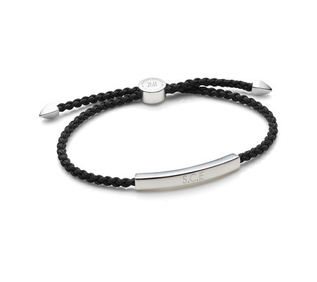 Linear Men's Friendship Bracelet | Monica Vinader (Global)
