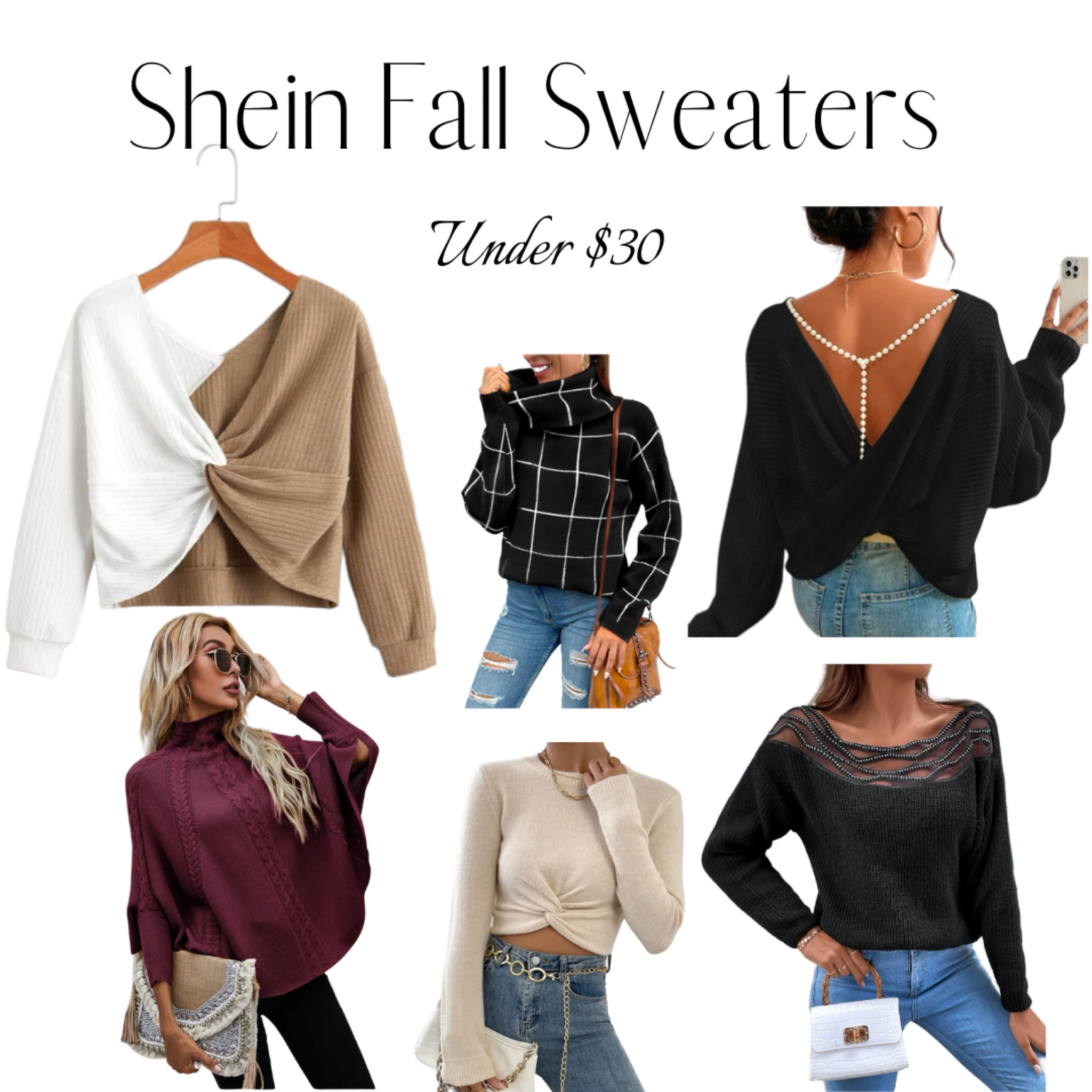 You can’t beat @shein fall & winter staples under $30! These looks coming soon to a blog near you, but - In the meantime, you can shop these looks!
*
*


#LTKSeasonal #LTKSale #LTKunder50
