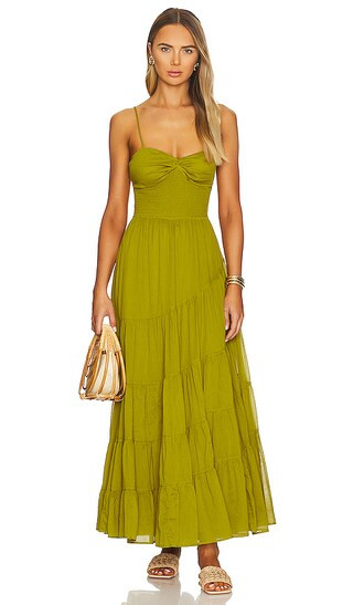 Sundrenched Maxi in Bitter Oil | Revolve Clothing (Global)