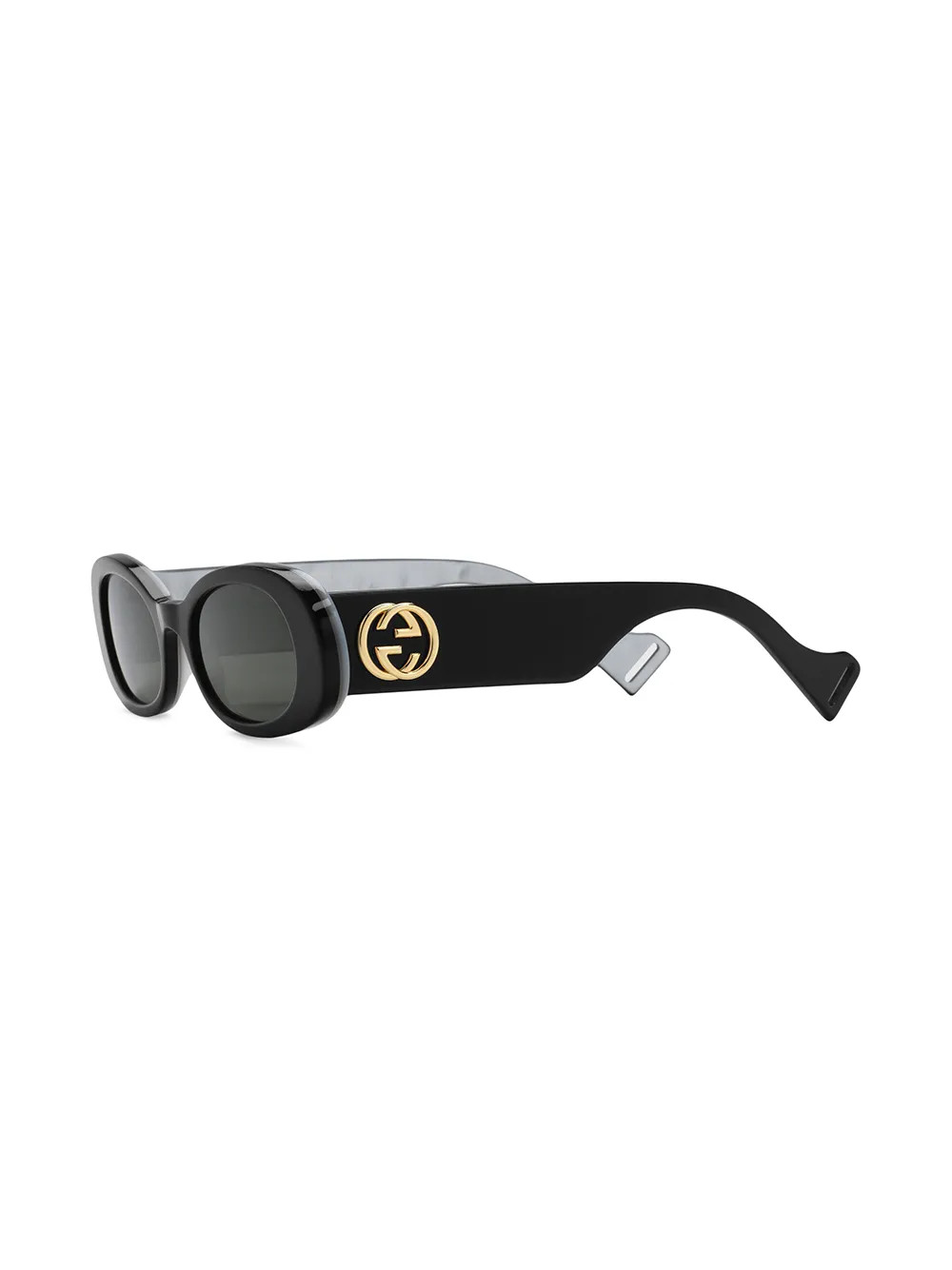 oval frame sunglasses | Farfetch (US)