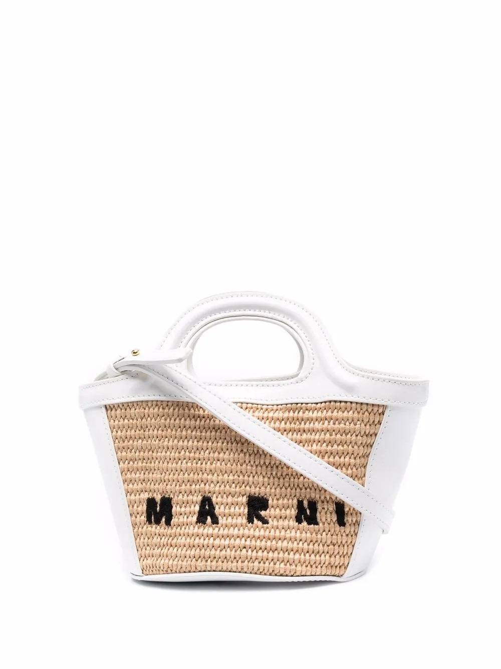MarniTropicalia logo-embroidered tote bag | Farfetch Global