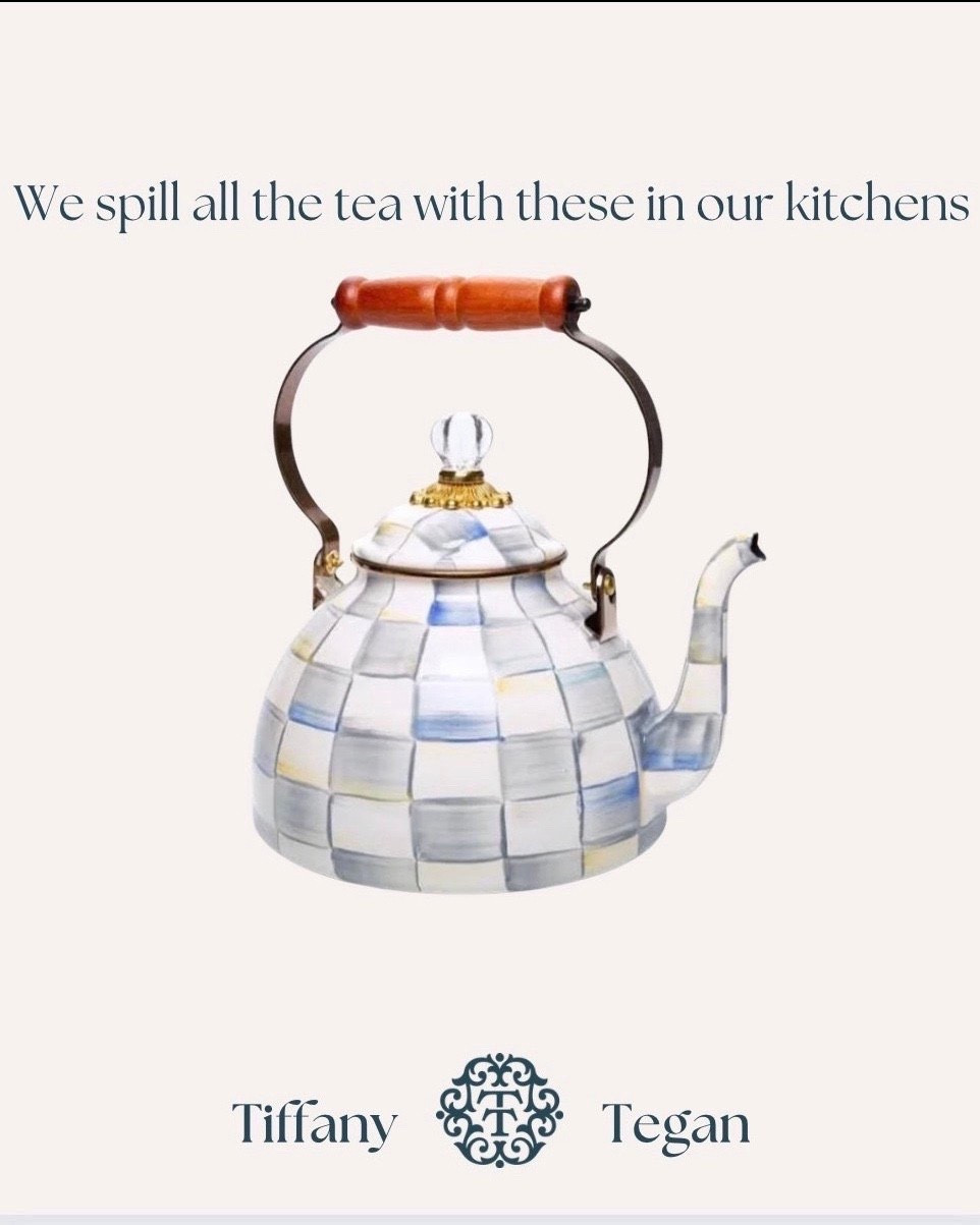 Fit for a princess! This gorgeous new check makes for a beautiful setting to share tea with your bestie! s

#LTKdayinmylife #LTKOver40 #LTKHome