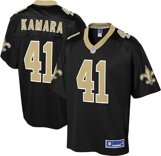 NFL PRO LINE Men's Alvin Kamara Black New Orleans Saints Team Player Jersey | Amazon (US)