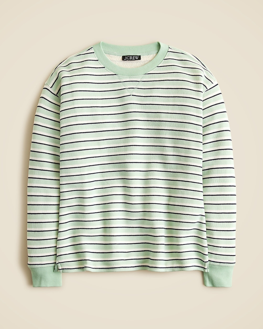 Heritage terry relaxed crewneck sweatshirt | J. Crew US