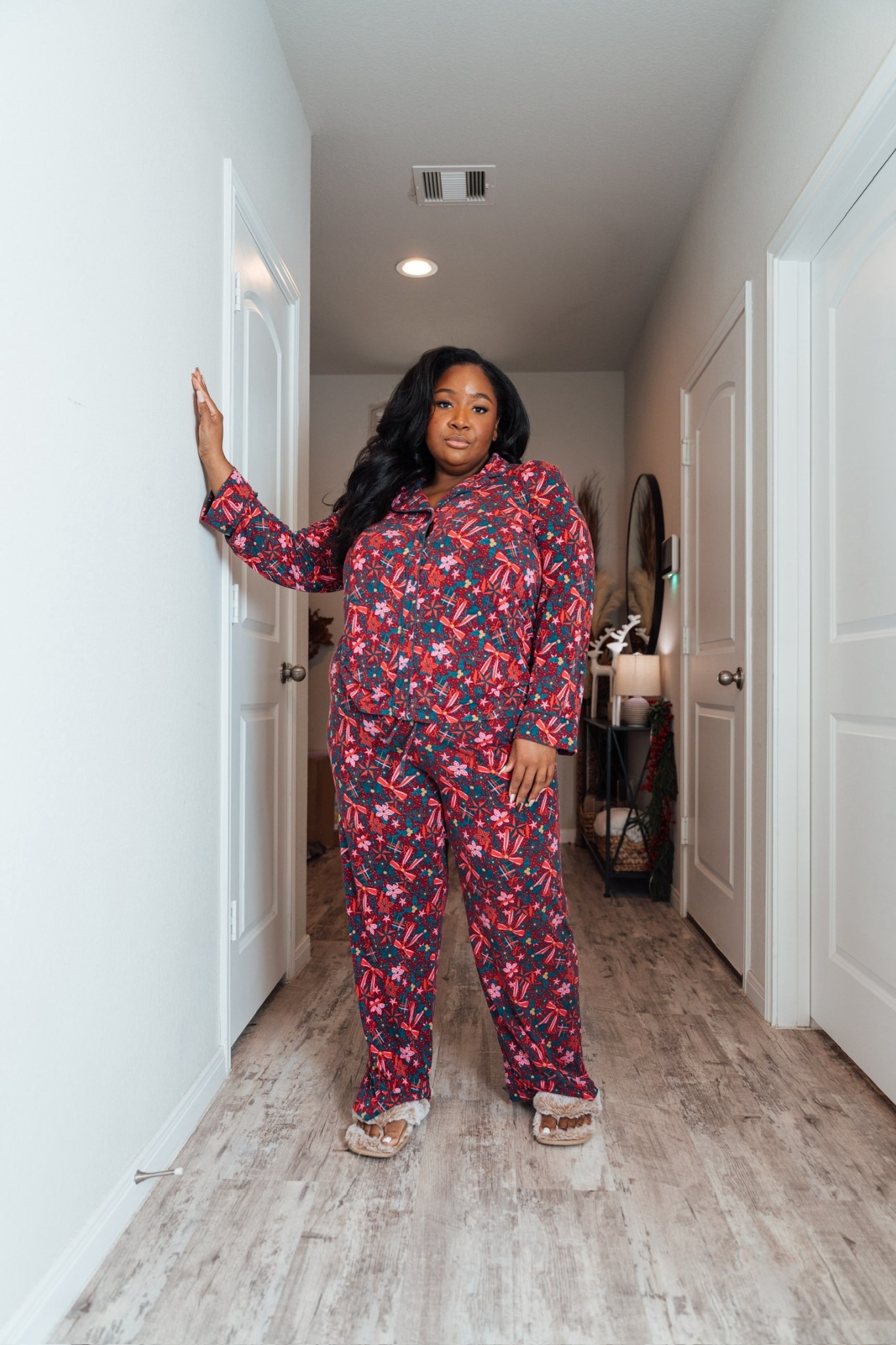 ✨ Plus Size @soma Cool Nights PJ Set
✨ wearing the long sleeve notch-collar top with piping detail and the matching printed pants. I’m wearing a size XXL in both pieces.
✨ On sale right now for 30% off

#LTKootd #LTKgrwm #LTKPlusSize