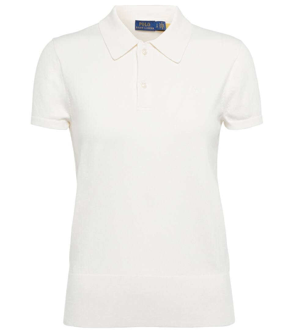 Ribbed-knit polo shirt | Mytheresa (US/CA)