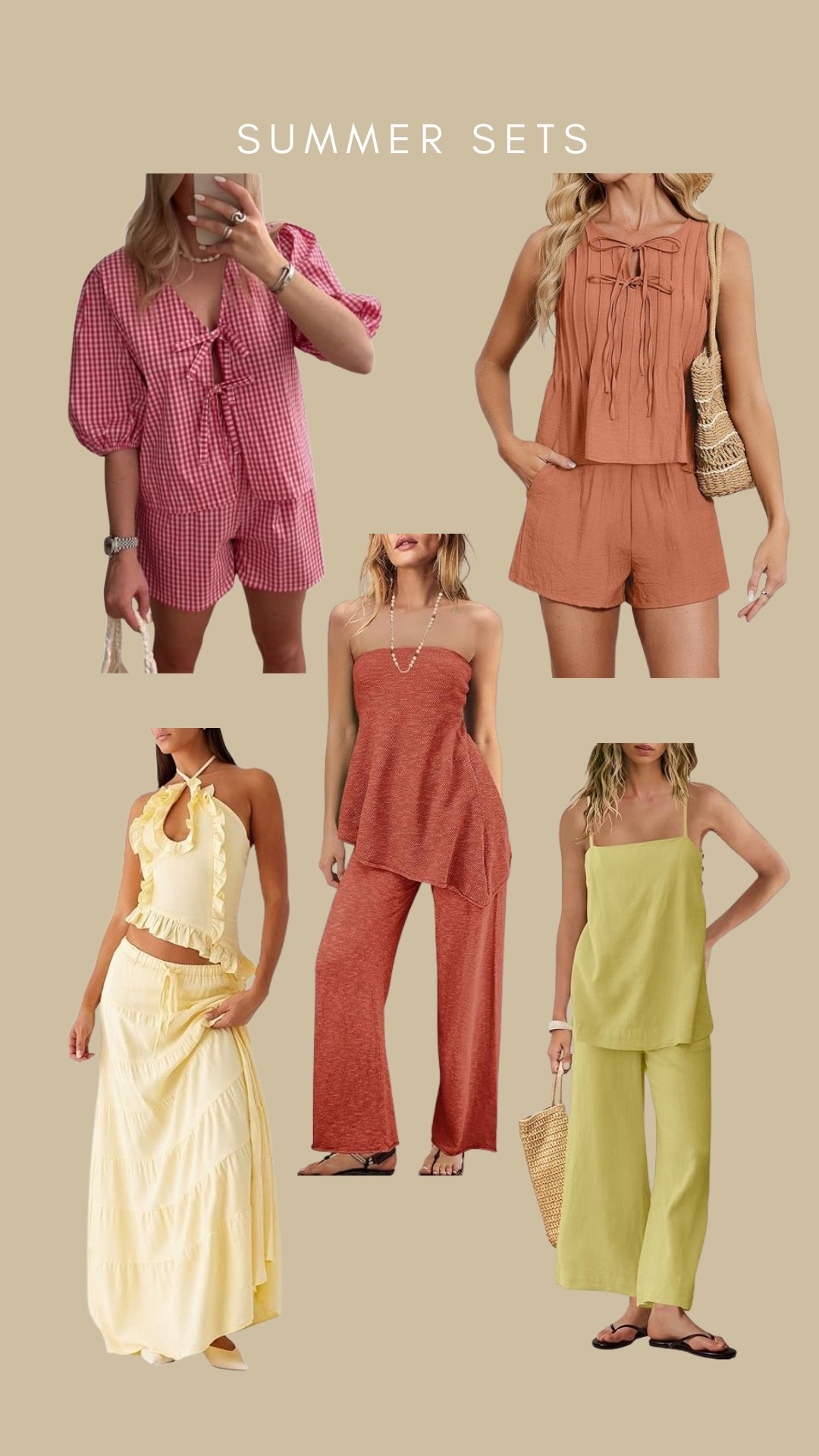 summer sets ☀️

#vacationoutfits #summer #summerdress #vacationdress #giftguide #giftsforher #sale #resortwear #springoutfit #summeroutfit #LTKSpringSale #amazon #datenightoutfits #datenight #amazonfashion #summerlooks #amazonsummerlooks #affordablefashion #traveloutfit#LTKSummerEdit #primeday #primedaydeals

#LTKTravel #LTKStyleTip
