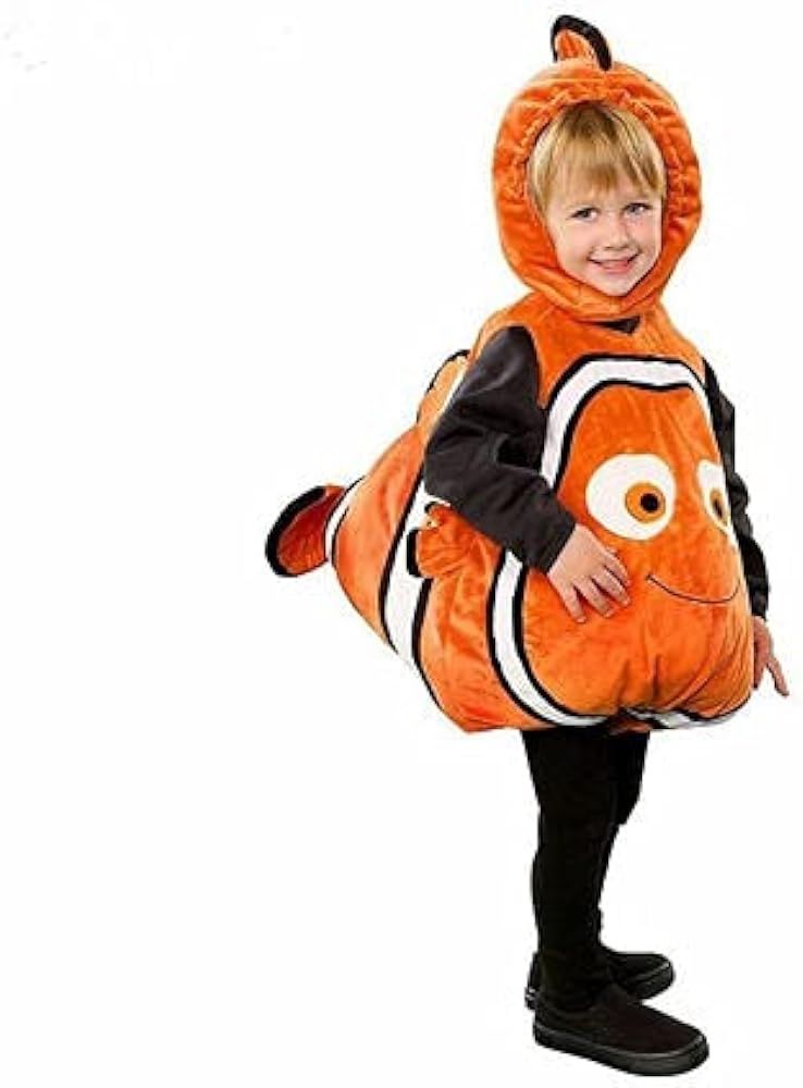 Children's clown fish Nemo costume Halloween cosplay costume cartoon doll stage performance cloth... | Amazon (US)