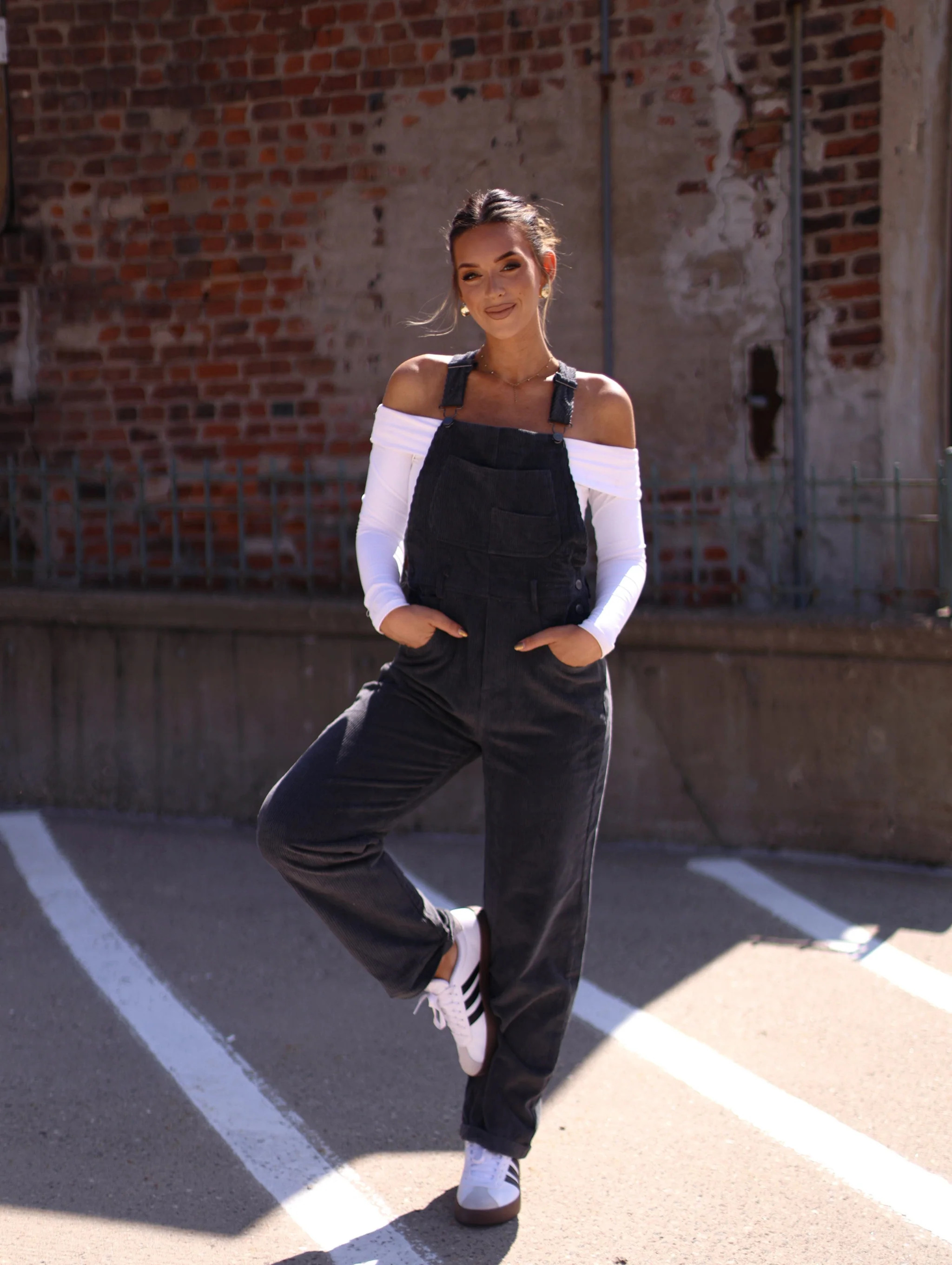 Carmen Corduroy Overalls | Lane 201 Boutique