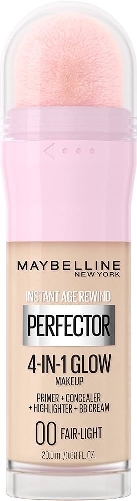 Maybelline New York Instant Age Rewind Instant Perfector 4-In-1 Glow Makeup - Primer, Concealer, ... | Amazon (US)