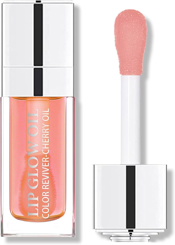 Hydrating Plumping Lip Oil Lip Gloss Lip Balm Lip Care Transparent Toot Tinted Sheer Color Liquid... | Amazon (US)