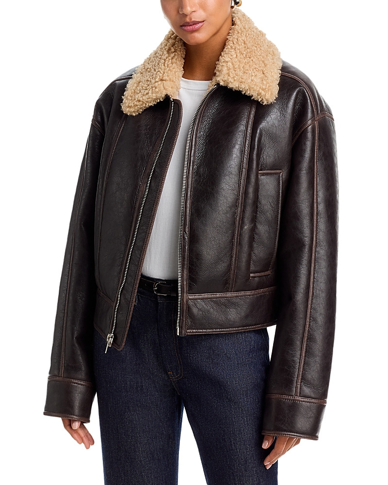 A. l.c. Stevie Faux Leather Jacket | Bloomingdale's (US)