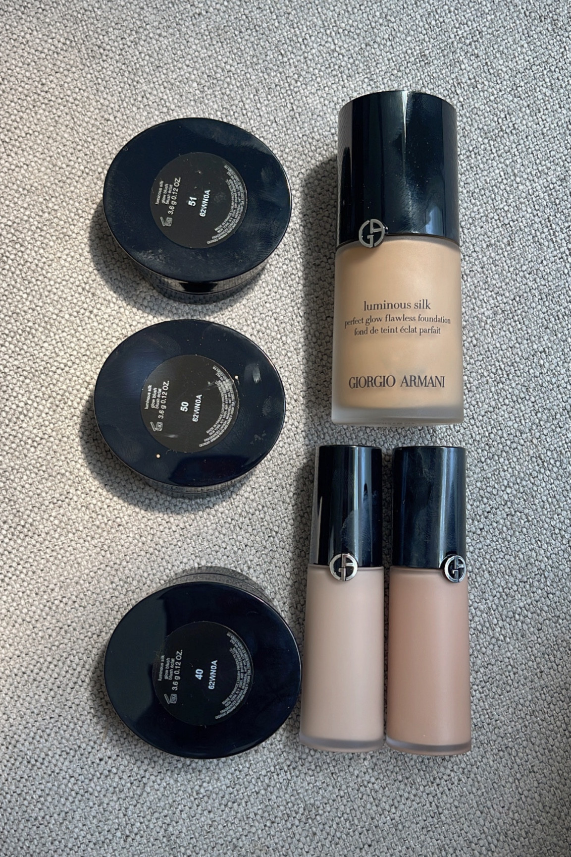 luminous silk foundation shade: 6.5
luminous silk concealer shade: 5.25
luminous silk glow blush shade: 40
@armanibeauty @sephora #armanibeauty #sephora (AD)
