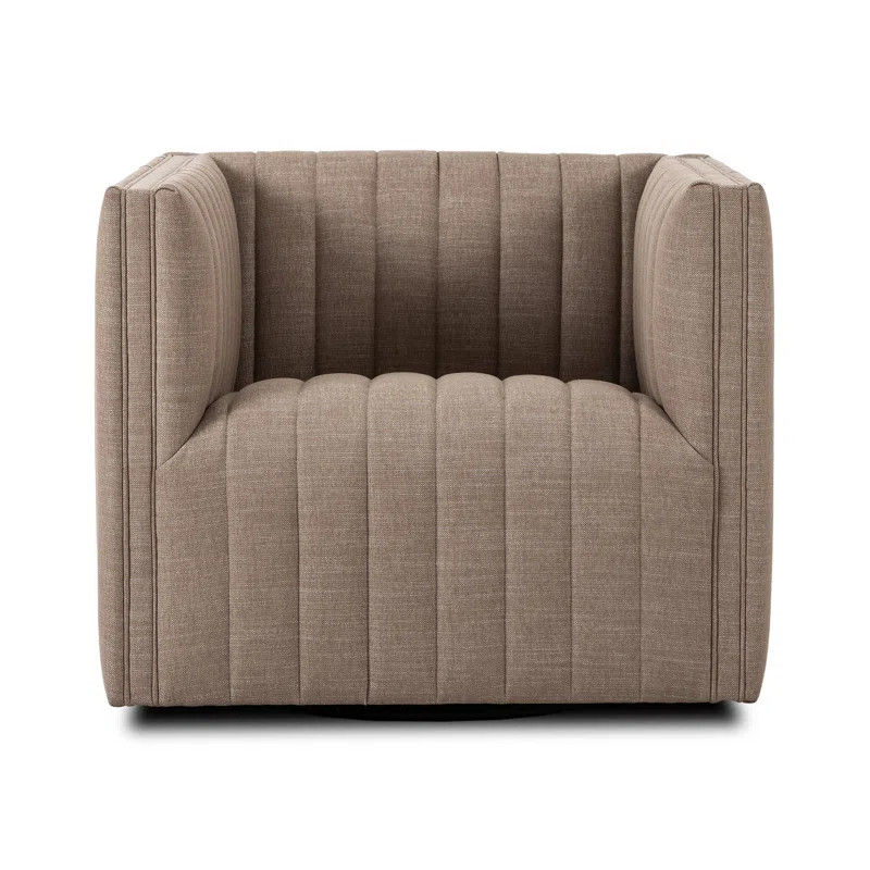 Brandt Upholstered Swivel Armchair | Wayfair North America