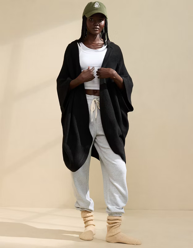 Aerie Open Back Cape | Aerie