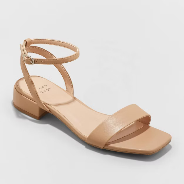 Women's Delores Ankle Strap Sandals - A New Day™ | Target