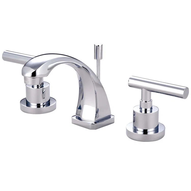 Manhattan Widespread Bathroom Faucet with Drain Assembly | Wayfair North America