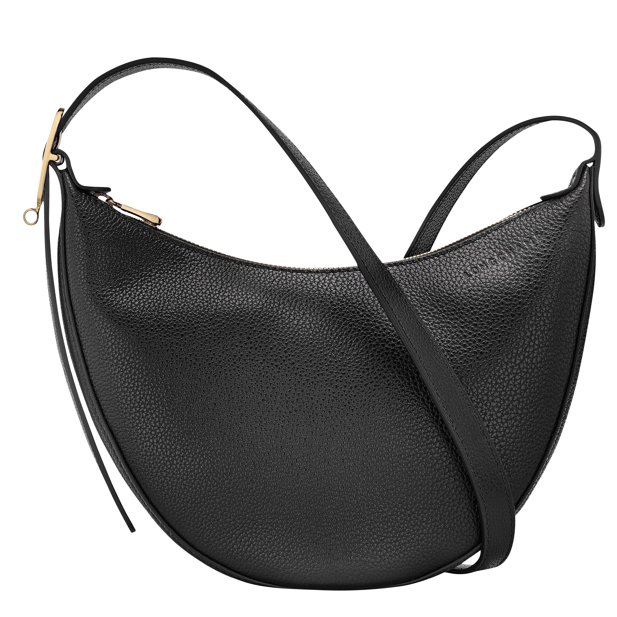 Le Foulonné S Crossbody bag Black - Leather | Longchamp US | Longchamp