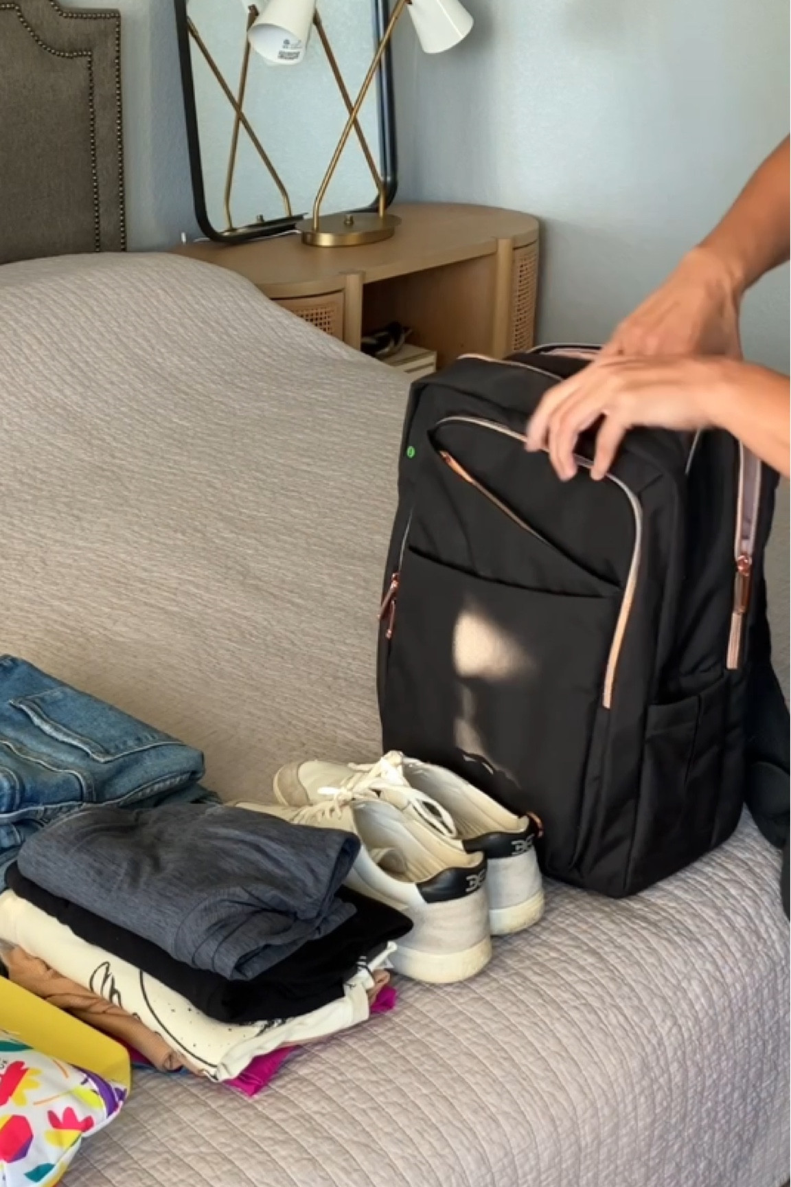 The only backpack you’ll need. Can double as a work bag for taking laptop to the coffee shop or packing light for a weekend getaway  

#LTKtravel