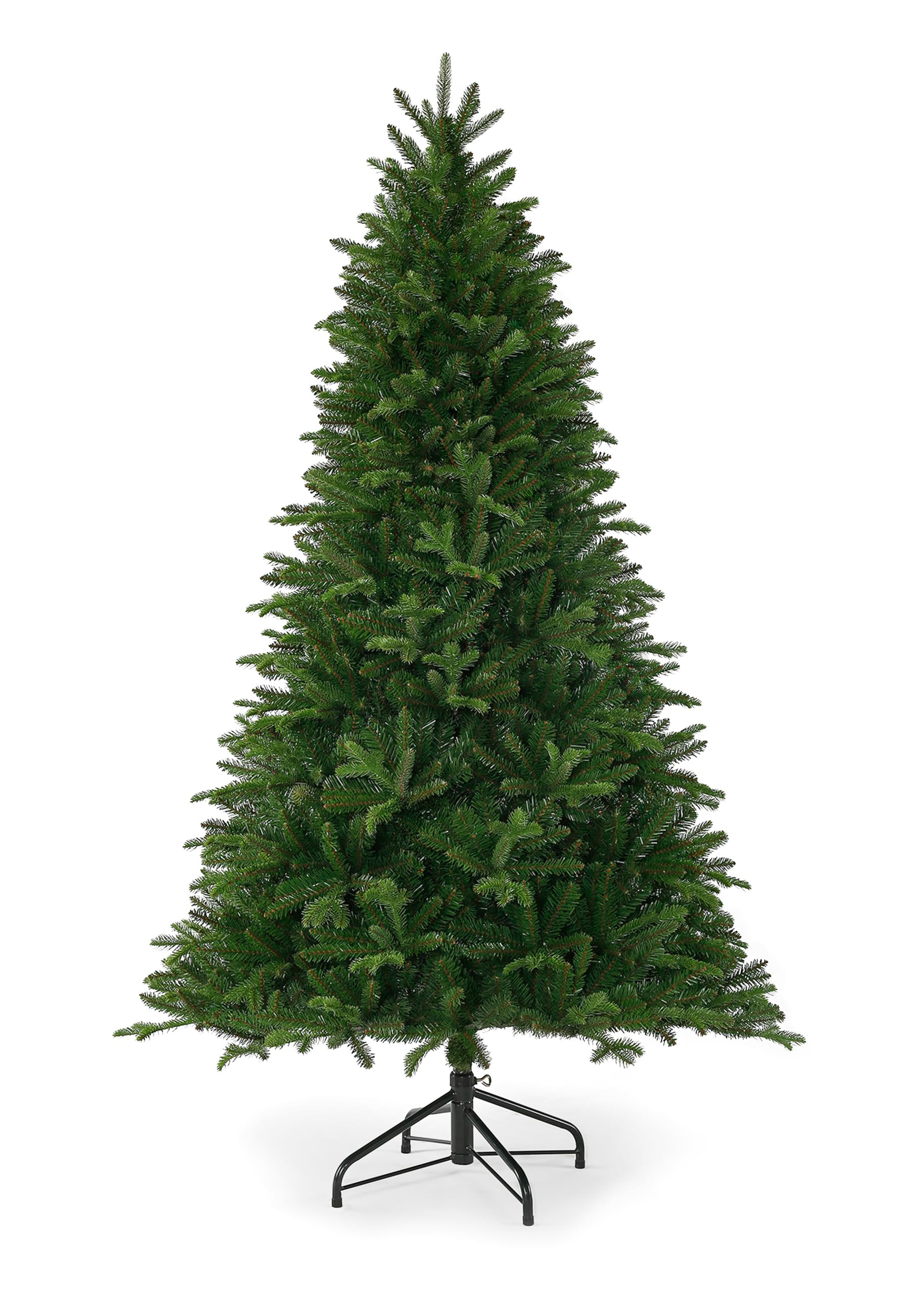 KING OF CHRISTMAS 9' Scarlet Fir Artificial Christmas Tree Unlit | Amazon (US)