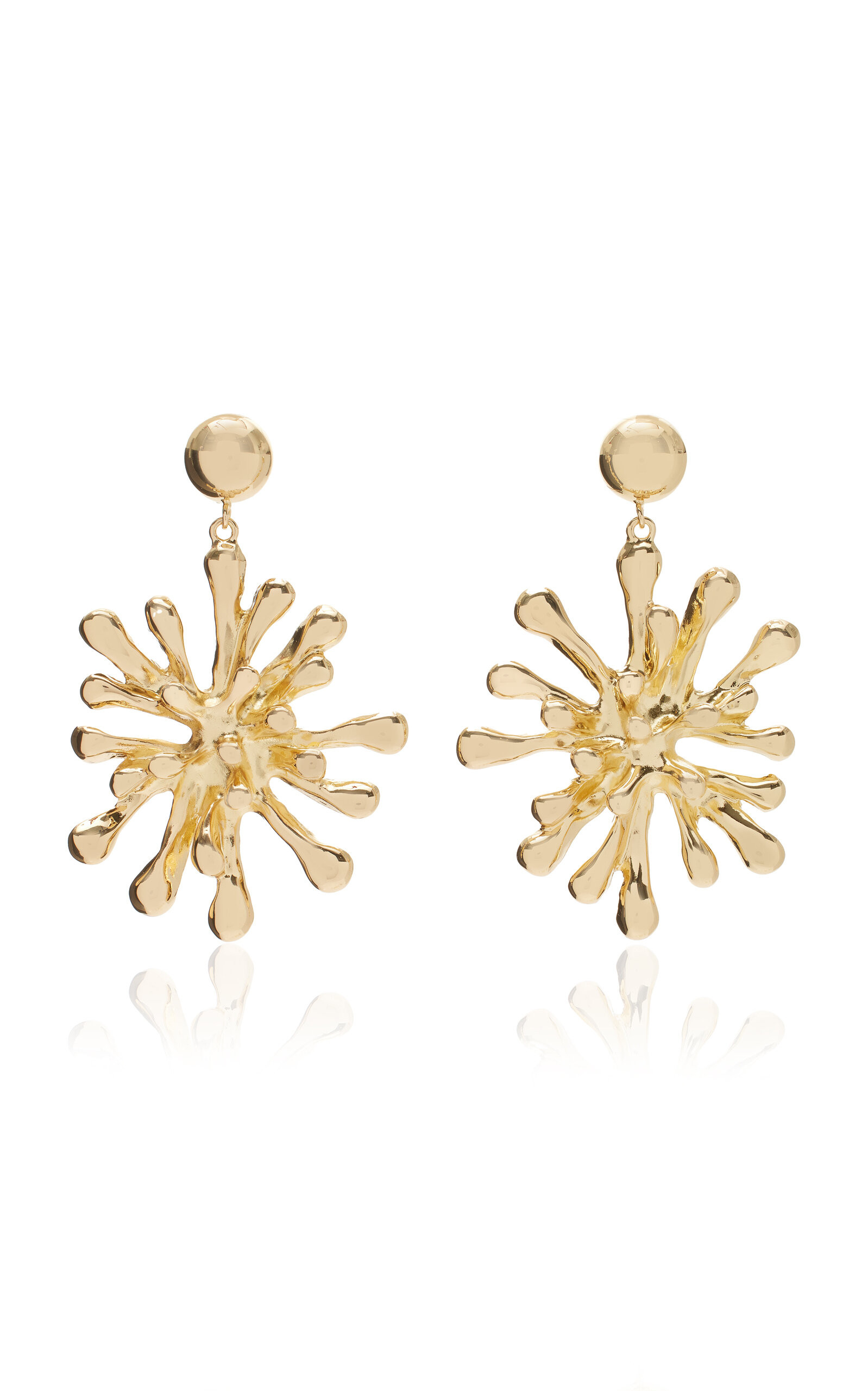 Odeya Gold-Tone Earrings | Moda Operandi (Global)