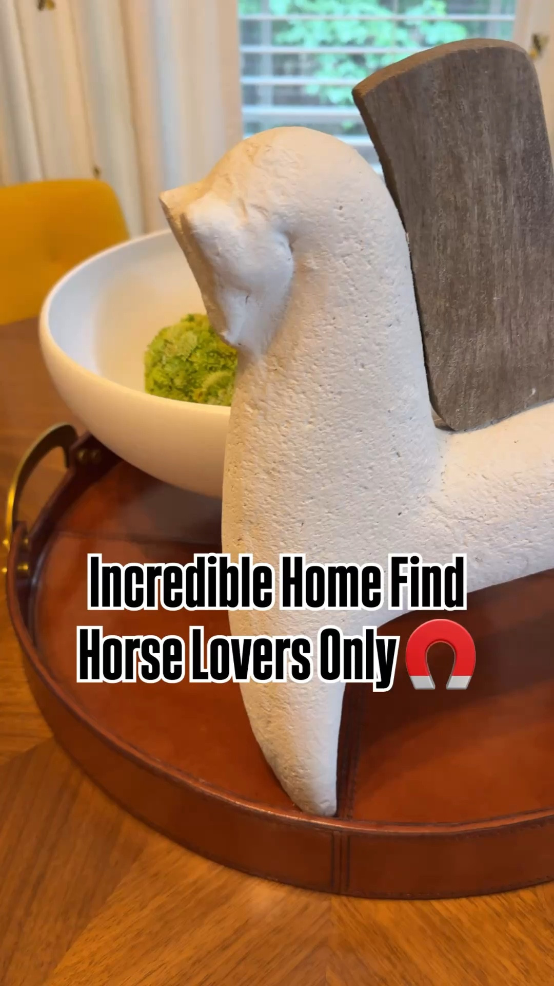 I am in love with the simplicity of this abstract horse figurine  

#LTKvlog #LTKHome #LTKdayinmylife