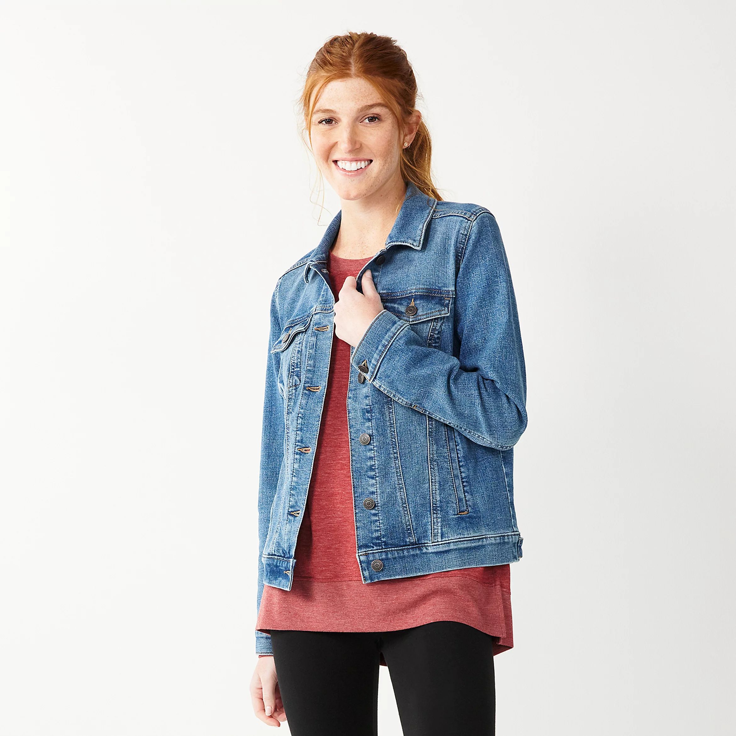 Women's Sonoma Goods For Life® Denim Jacket | Kohl's