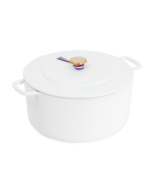 11.6qt Recycled Cast Iron Dutch Oven | TJ Maxx