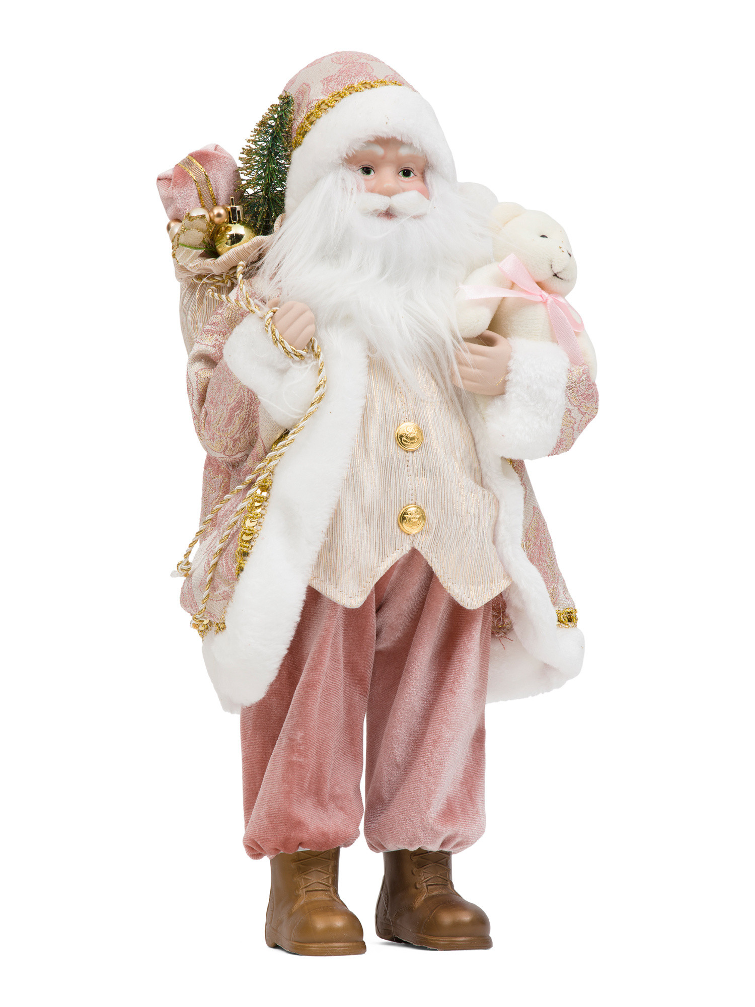 Santa Holding Teddy Bear | TJ Maxx