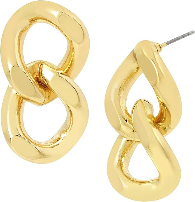 Chunky Link Drop Earrings | Amazon (US)