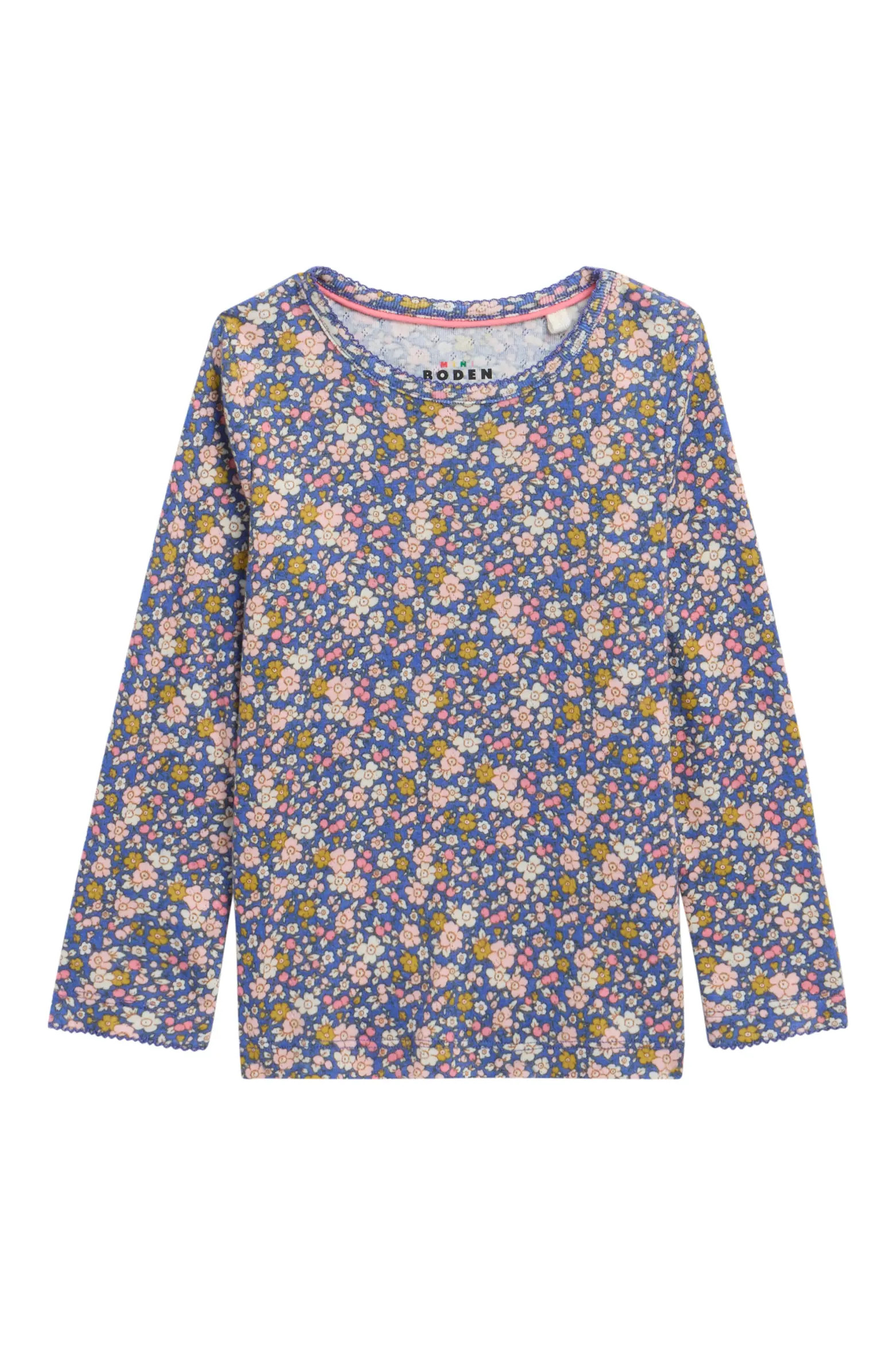 Kids' Pointelle Knit Long Sleeve Top (Women) | Nordstrom | Nordstrom