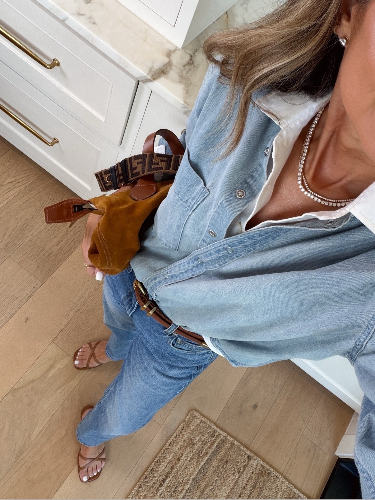 Denim on denim look for less! Use code TAMMY at Corace for 20% off!

#LTKootd #LTKgrwm #LTKOver40