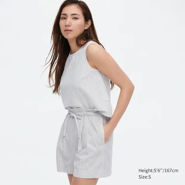 Women Linen Cotton Blend Shorts | UNIQLO (UK)