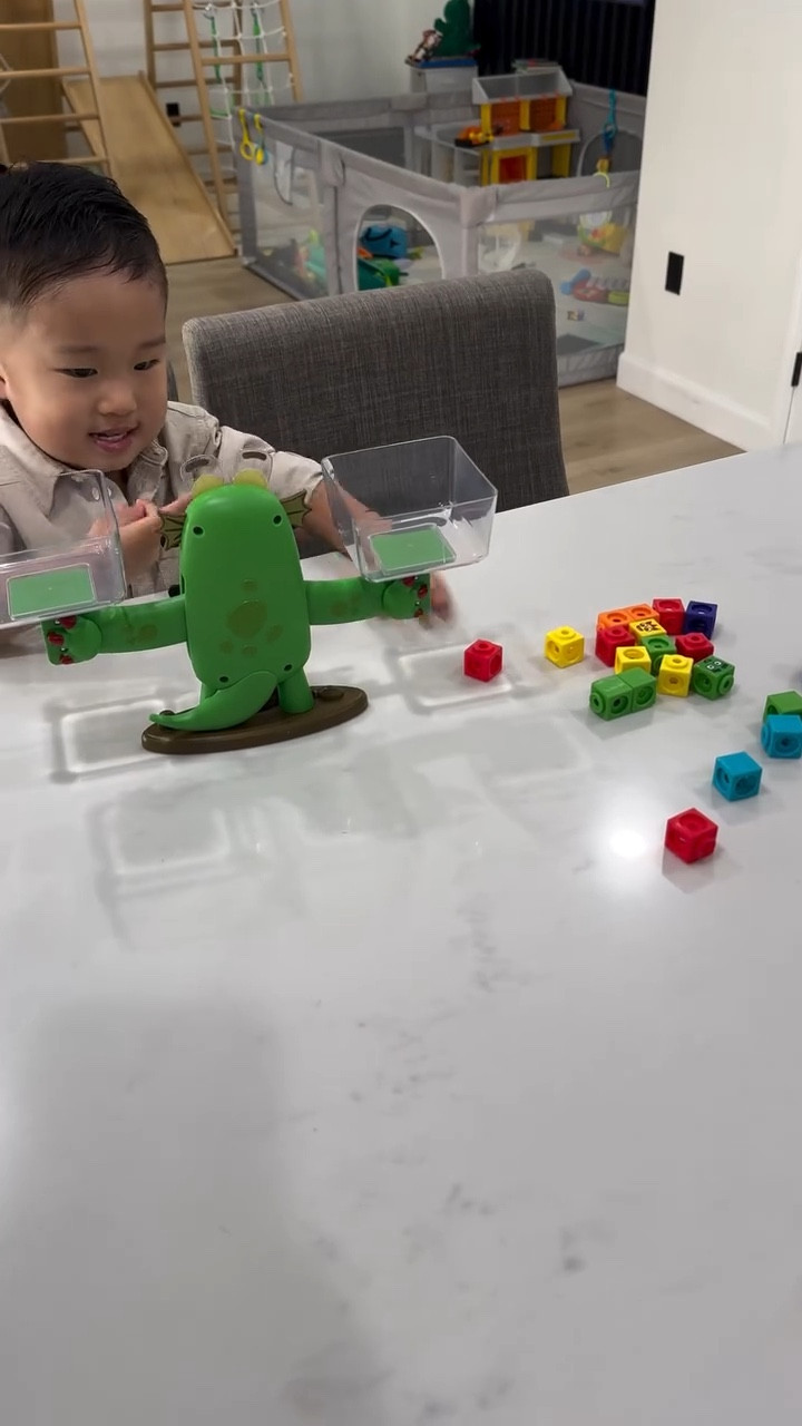 These @numberblocks toys from @hand2mindinc has completely changed the way we learn around here. Learning should be fun.