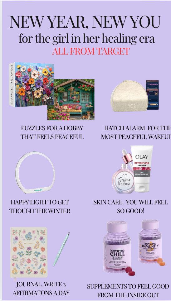 Healing girl era for your new years resolution!  

 #LTKActive #LTKFindsUnder50 #LTKBeauty