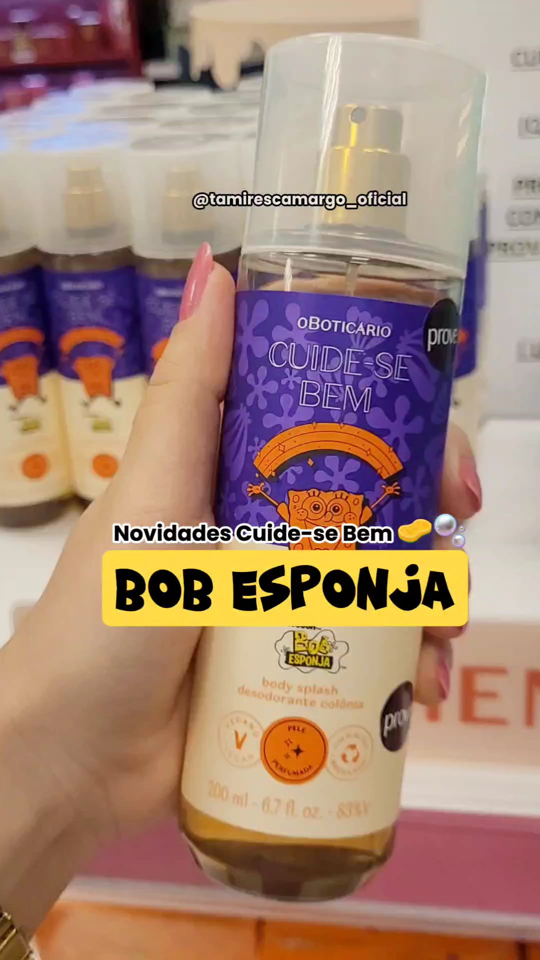 LANÇAMENTO linha Cuide-se Bem Bob Esponja 🧽🫧, com cheirinho de Abacaxi 🍍

#LTKbrasil #LTKbeauty