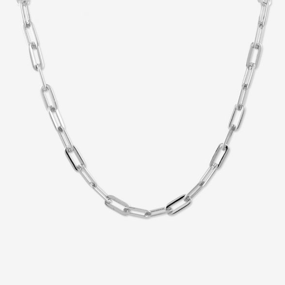 Sanctuary Project Flat Chain Link Necklace Silver | Target
