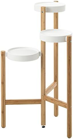 Ikea Plant stand, bamboo, white 1026.17265.2218 | Amazon (US)