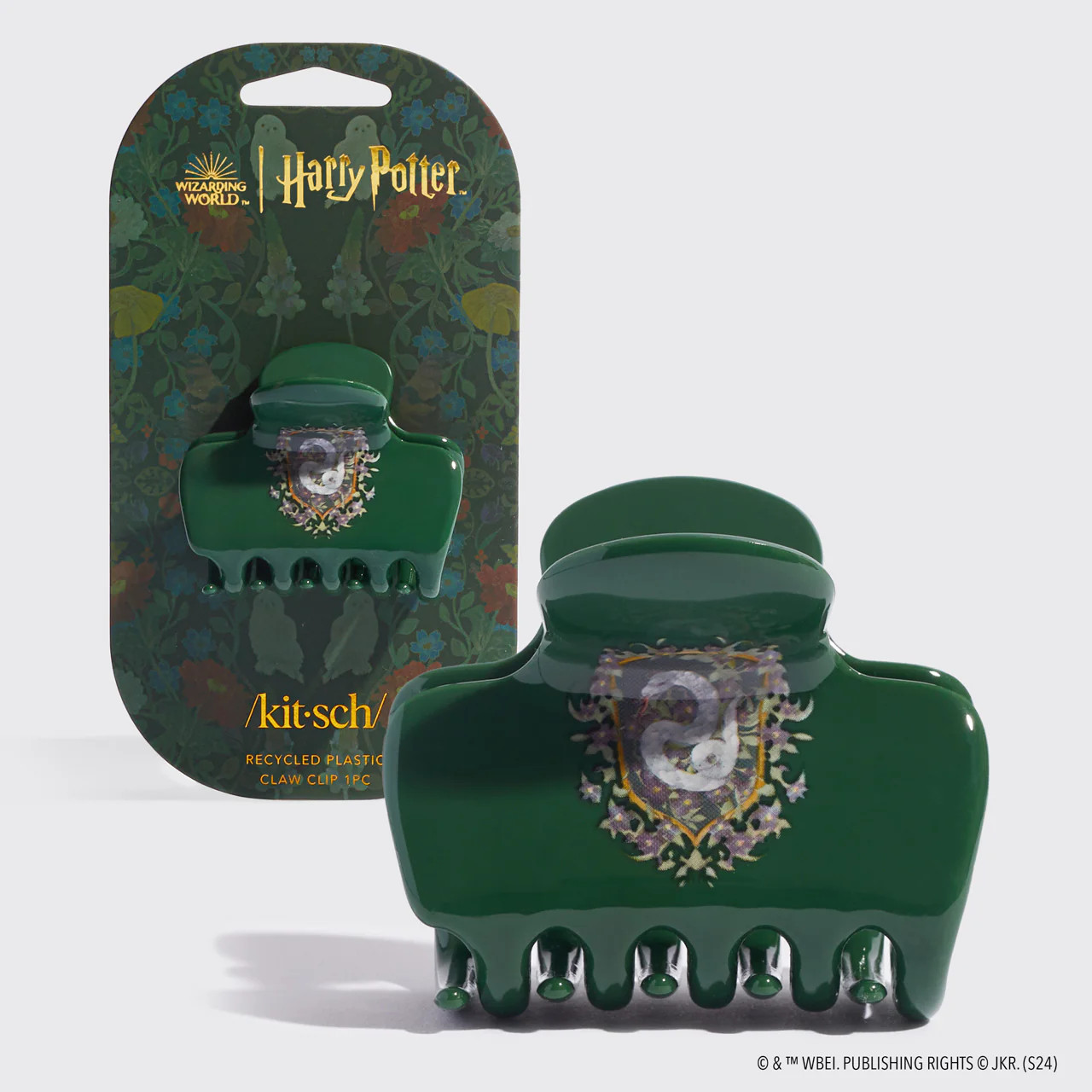 Kitsch x Harry Potter Cloud Claw Clip in Slytherin | Kitsch