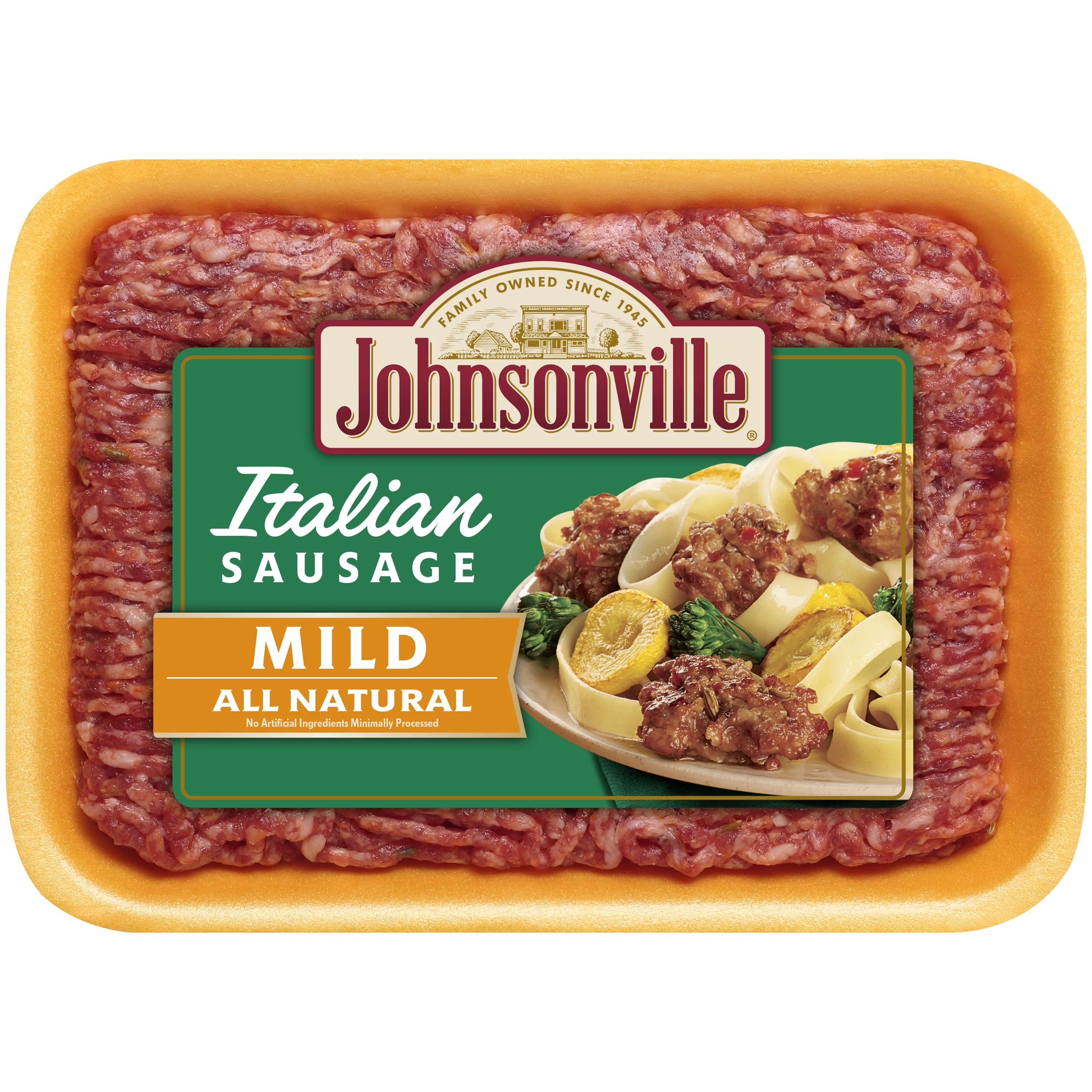 Johnsonville Mild Italian Ground Sausage, 16 oz - Walmart.com | Walmart (US)