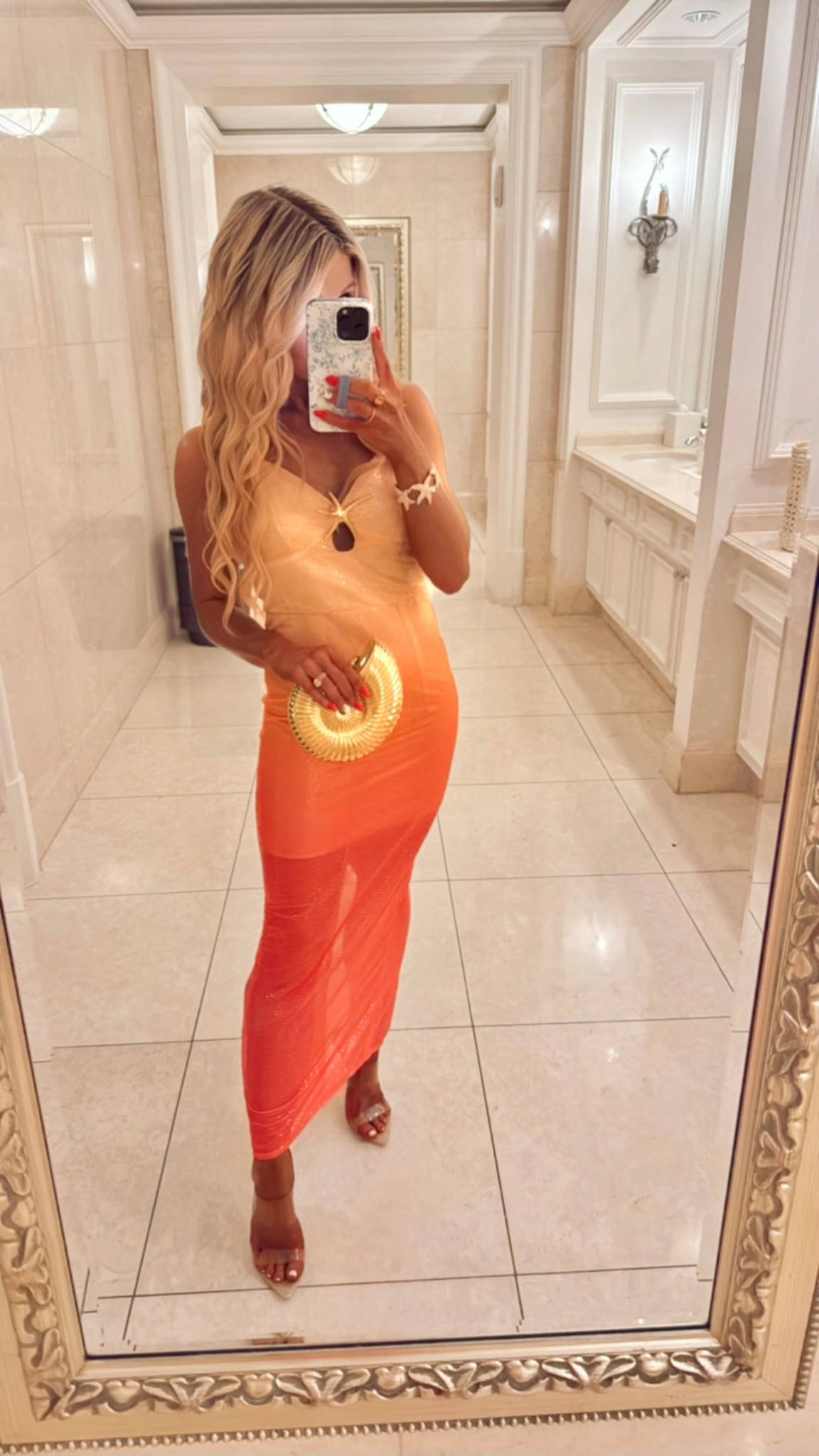 Vacation Dress / Resort Dress / Beach Dress! A sequin ombré fitted maxi dress with a starfish detail. It makes the perfect vacation dress, or summer date night outfit!  

#LTKootd #LTKTravel #LTKSaleAlert