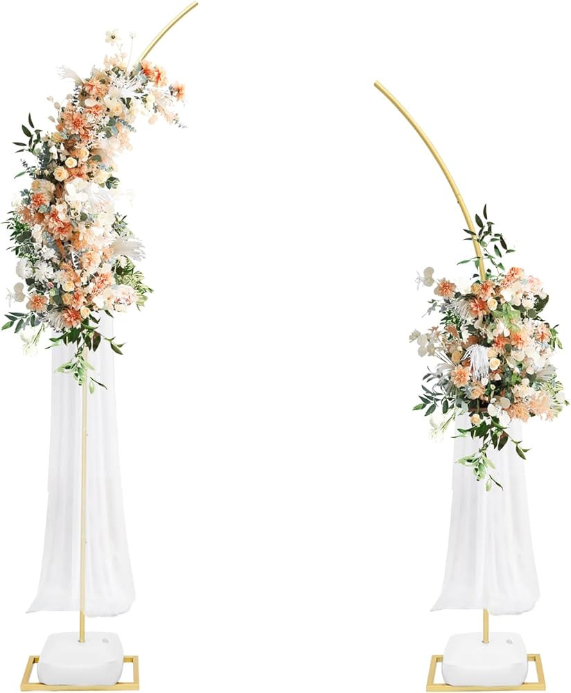 Balloon Arch Stand Kit - Backdrop Stand for Parties Birthday,Wedding Arches for Ceremony for Outd... | Amazon (US)