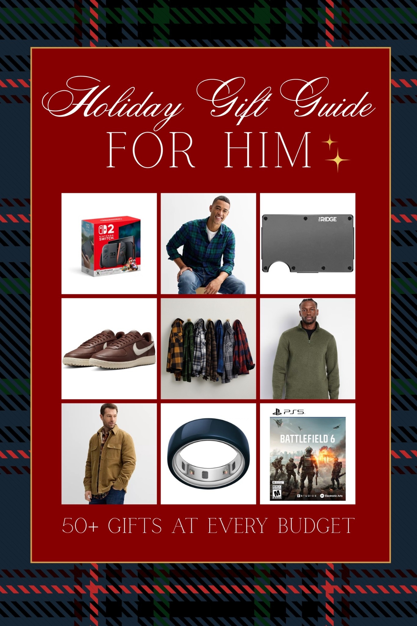 ✨ HOLIDAY GIFT GUIDE FOR HIM ✨ Shopping for the guys just got so much easier — I rounded up 50+ gift ideas at every budget! Whether you’re shopping for your husband, dad, brother, or best friend, this guide has something he’ll actually use and love. From cozy classics and everyday essentials to tech, style, and game-day favorites… consider your holiday gifting handled. 🎁🎄

Perfect for last-minute shoppers + anyone needing inspiration!
Save this for later + share with someone who needs ideas 👀

holiday gifts for him, gifts for men 2025, Christmas gift ideas for guys, budget-friendly men’s gifts, men’s fashion gifts, tech gifts for him, cozy gifts for men, husband gift ideas, dad gift ideas, boyfriend Christmas gifts, men’s style guide, gift guide for him

#LTKHoliday #LTKGiftGuide